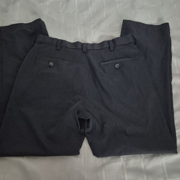 Haggar Men's Charcoal Dress Pants - Picture 11 of 16